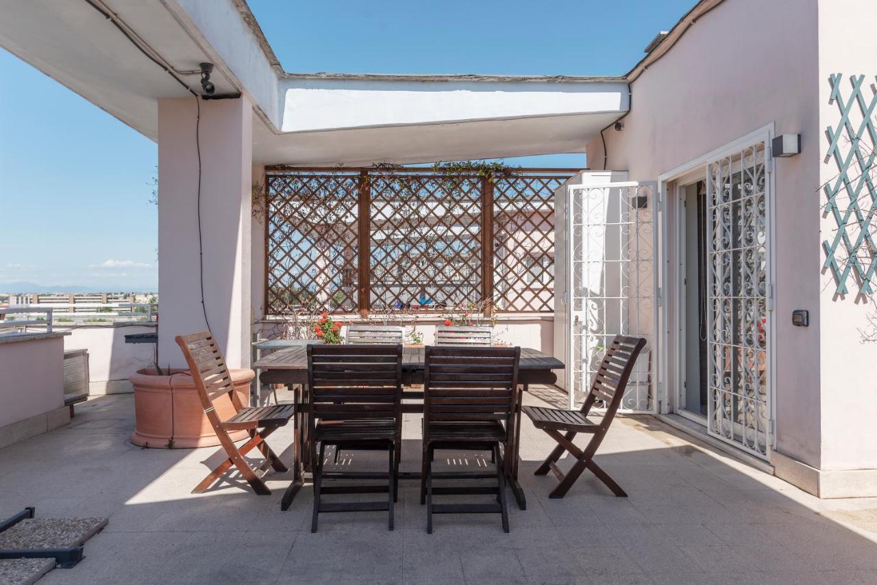 Piazza Bologna Terrace Apartment Rome Buitenkant foto