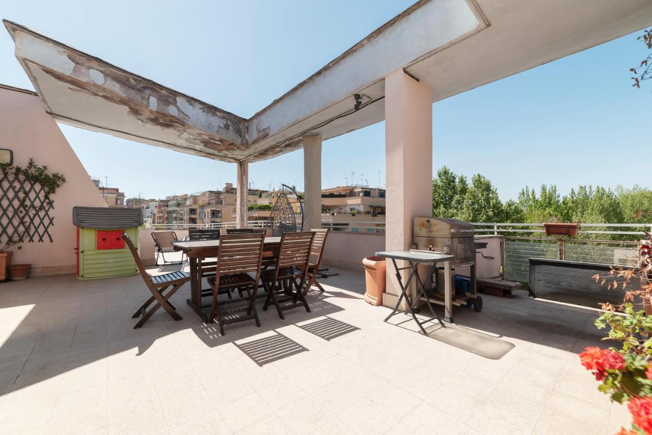 Piazza Bologna Terrace Apartment Rome Buitenkant foto